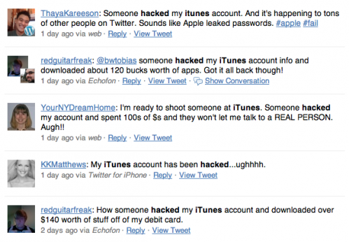 itunes hacked